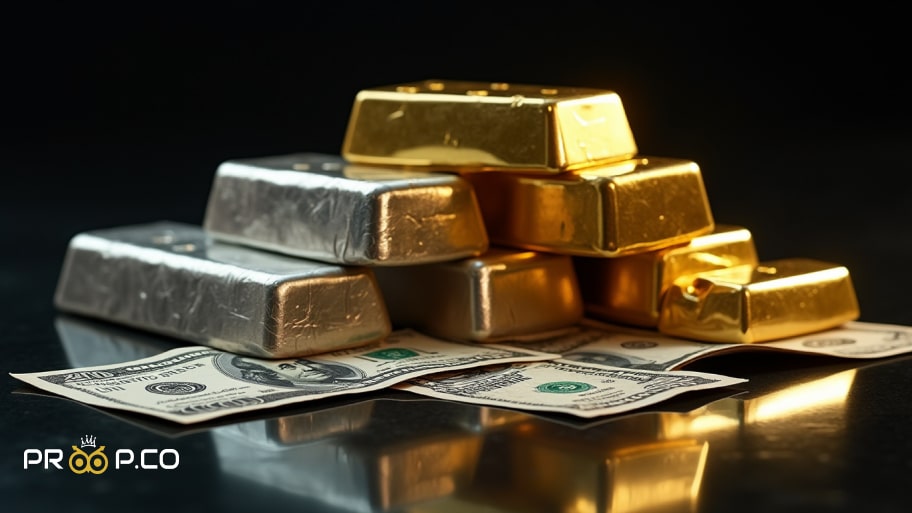 جهش طلا و نقره پس از برخورد به سطح حمایتی کلیدی و تضعیف دلار آمریکا