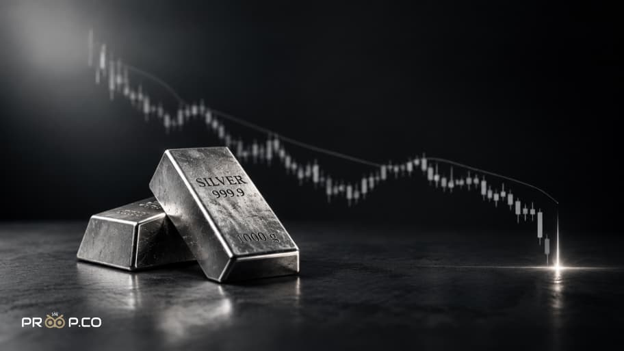 تحلیل قیمت نقره(XAG/USD)؛ سقوط ۶۰ درصدی و تشدید فشار فروش