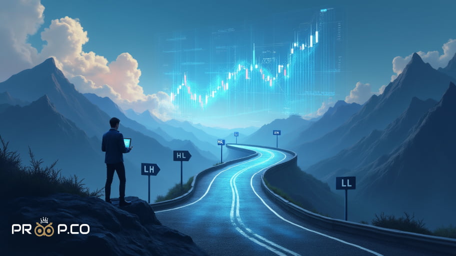 استراکچر یا ساختار در فارکس چیست؟ | اجزای اصلی Market Structure