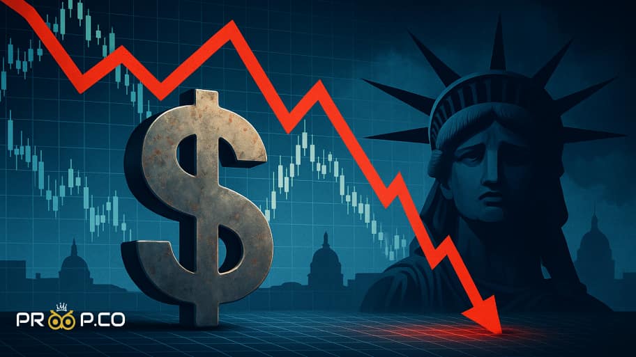 افت دلار آمریکا، خزانه‌داری و آتی‌های بورس آمریکا؛ نگرانی‌ها درباره بدهی و تنش‌های ژئوپلیتیکی افزایش یافت