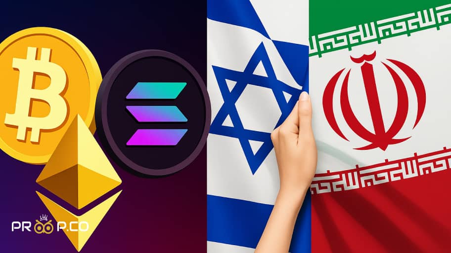 بیت‌کوین، اتریوم و سولانا تحت تأثیر تنش‌های آمریکا و ایران با ریسک کاهش قیمت مواجه شدند