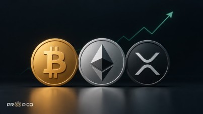 پیش‌بینی قیمت بیت‌کوین، اتریوم و ریپل امروز