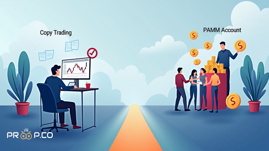 کپی ترید یا حساب پم | تعریف حساب و بررسی تفاوت این دو روش