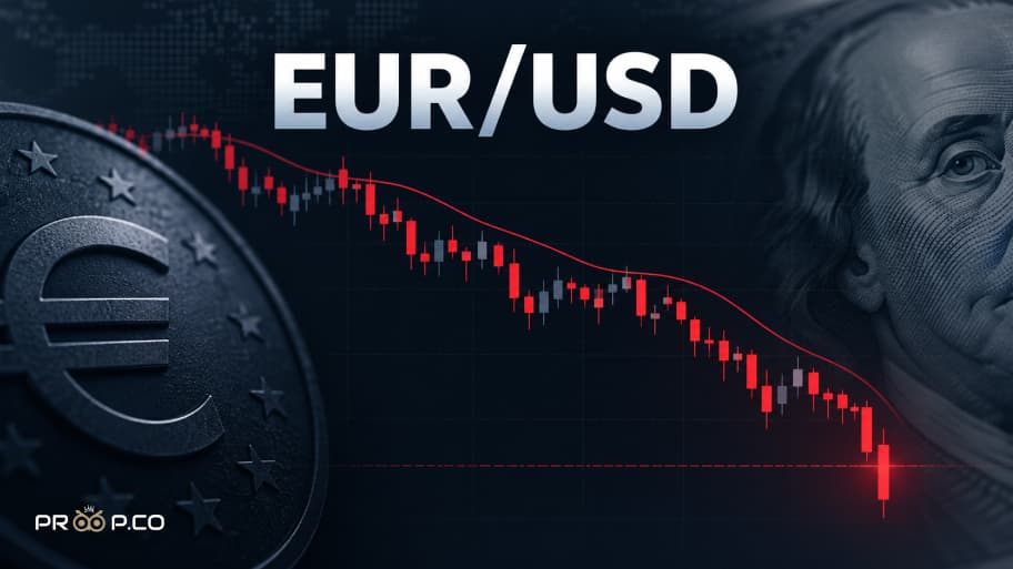 افت شدید یورو؛ EUR/USD در پایین‌ترین سطح ۱۶ ماه اخیر