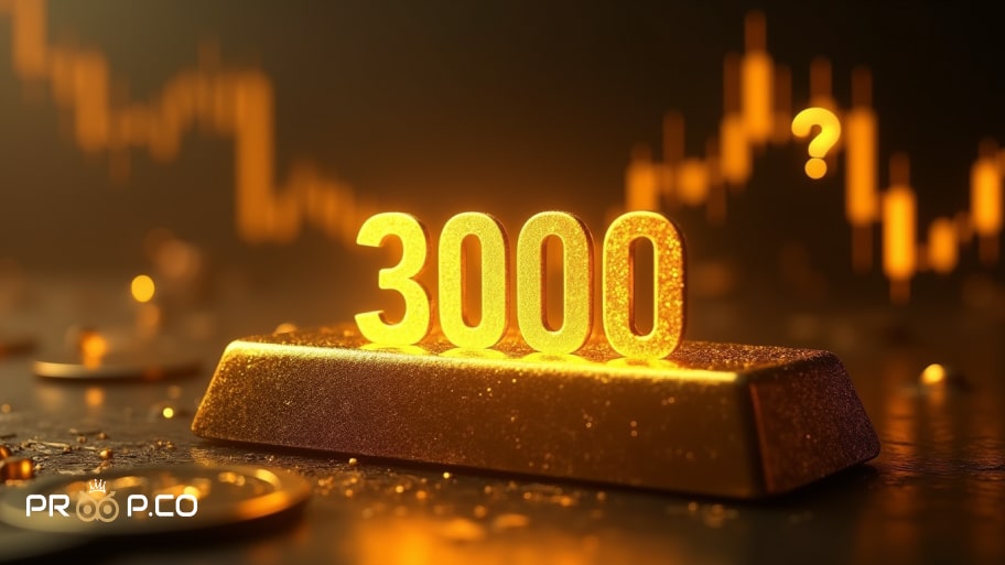 طلا به مرز ۳۰۰۰ دلار رسید؛ جهش بزرگ یا حباب؟