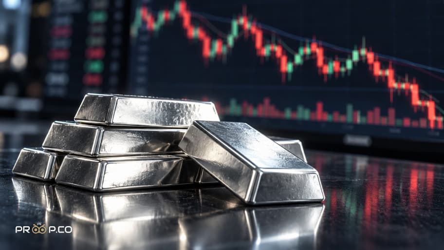تحلیل قیمت نقره؛ سیگنال نزولی در محدوده ۶۱ دلار