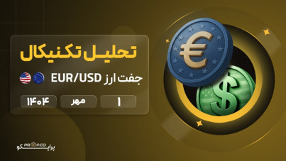 تحلیل تکنیکال روزانه جفت‌ارز یورو به دلار (EUR/USD) | 1 مهر ۱۴۰۴