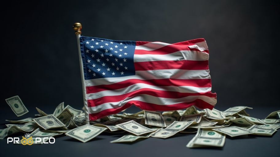 پیش‌بینی دلار آمریکا؛ کاهش رتبه از سوی مودیز موجب رشد طلا و افت شاخص DXY شده است