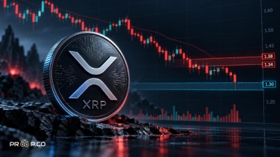 . قیمت ریپل زیر فشار فروش؛ مقاومت ۱.۳۴ دلاری مانع رشد XRP شد
