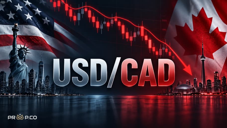 پیش‌بینی USD/CAD؛ احتمال سقوط تا سطح ۱.۳۷۳۲