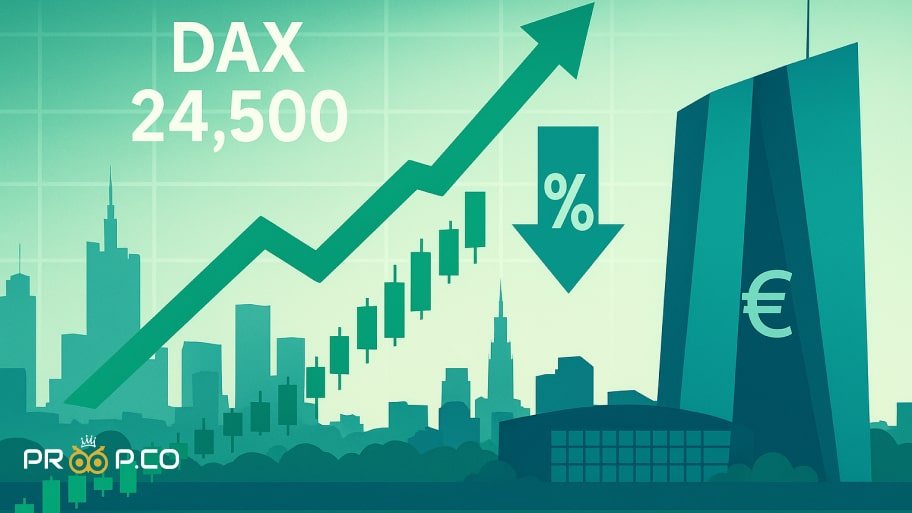 تحلیل وضعیت شاخص دکس؛ پیش‌بینی‌ سطح ۲۴٬۵۰۰ هم‌زمان با امید بازار به کاهش نرخ بهره بانک مرکزی اروپا