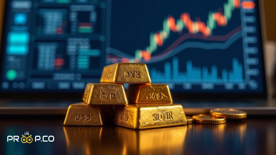 رالی طلا زیر اوج ماهانه متوقف شد: آیا اصلاح عمیق‌تری در راه است؟