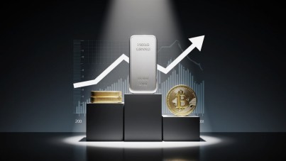 نقره ستاره بازار در ۲۰۲۵؛ سبقت قاطع از طلا و بیت‌کوین