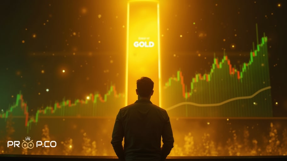 سیگنال خرید ؟ | انس طلا دوباره در سقف تاریخی