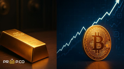 طلای فیزیکی در برابر طلای دیجیتال؛ نزدیکی بیت‌کوین به رکوردهای جدید ، طلا در آستانه جهش بعدی